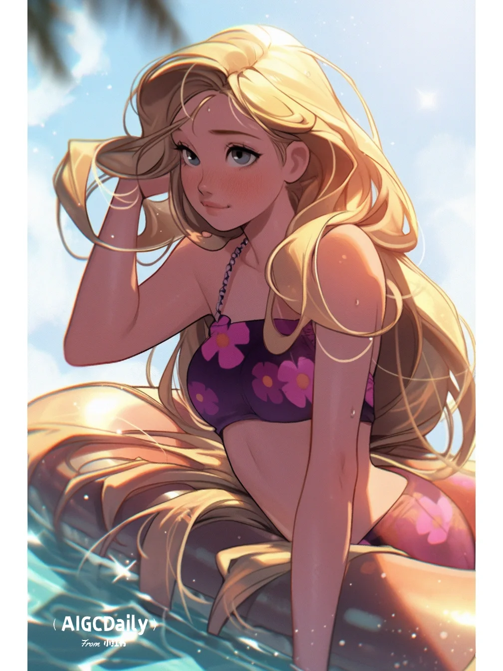 🏖️和迪士尼公主学穿搭！乐佩夏日限定泳装秀