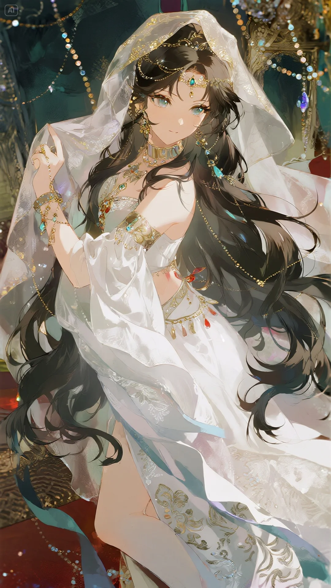 二次元 美丽的西域公主
