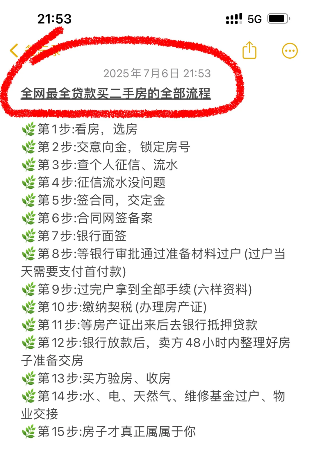 二手房买卖全网最全攻略，总有一天会用到！