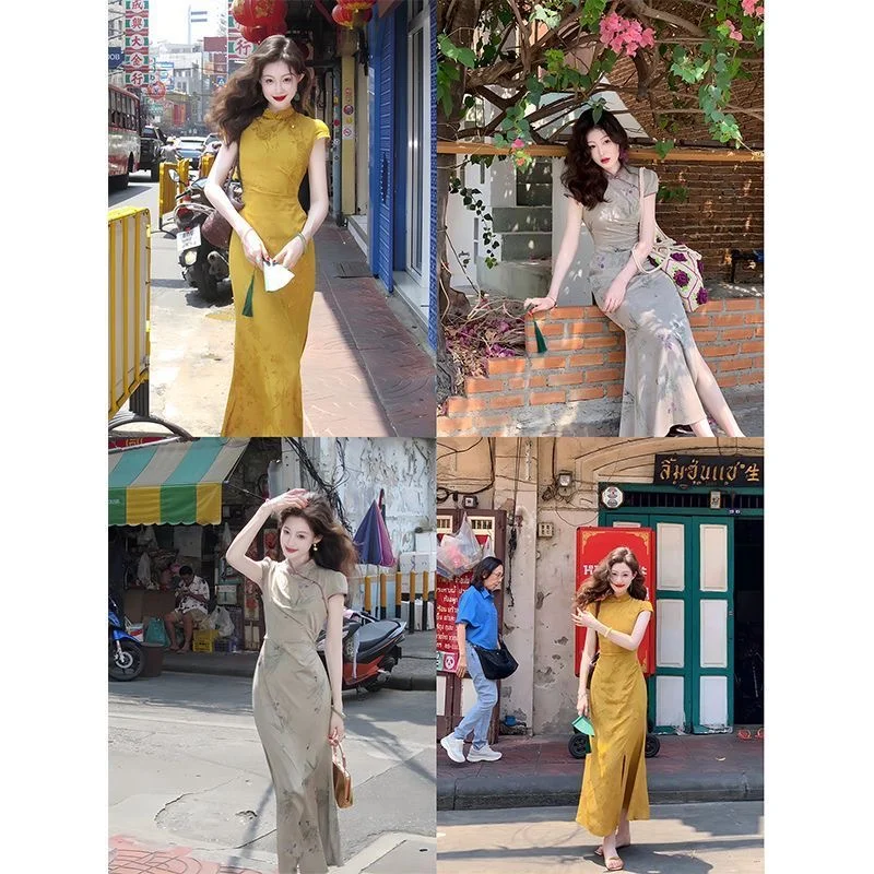 这也太美了吧，旗袍yyds～