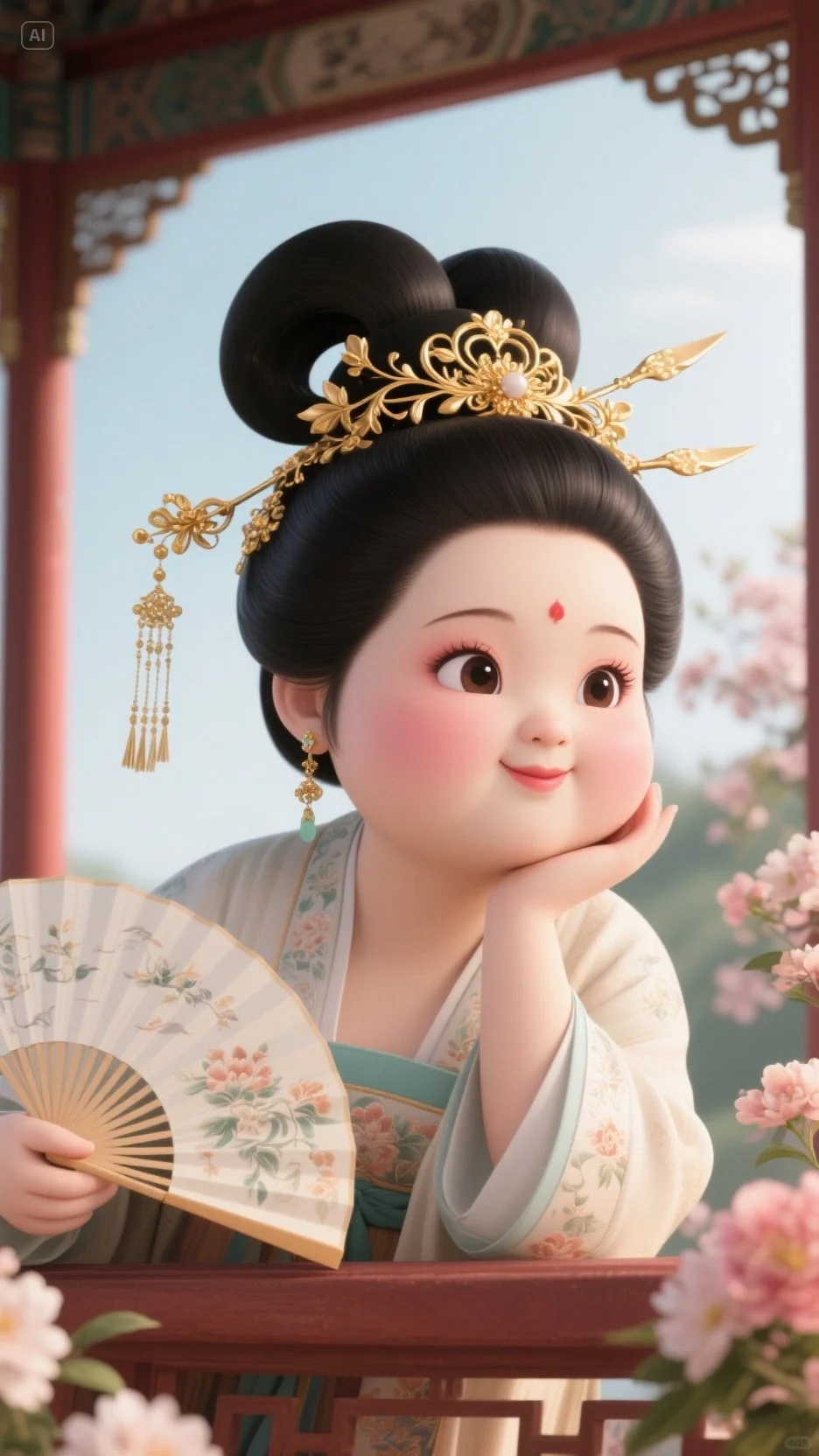 有一个姑娘叫唐朝胖小美