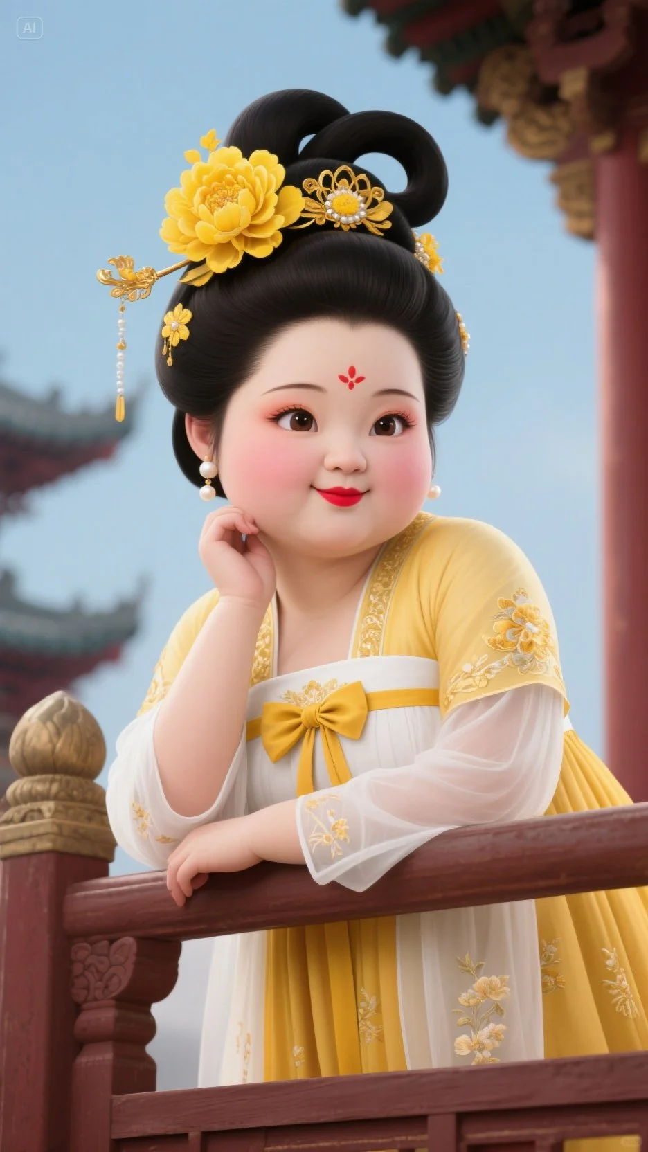 有一个姑娘叫唐朝胖小美