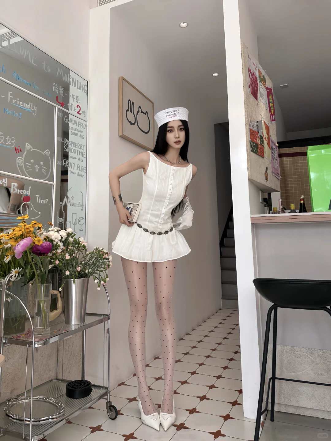 Sorry boys,I only date models