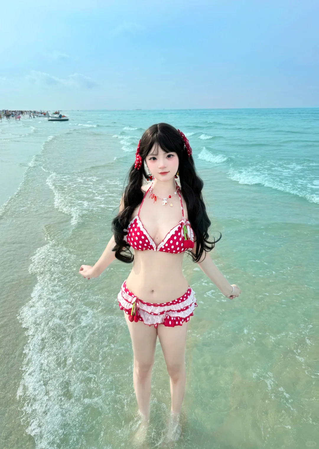 夏天就该泡在海水里🌊