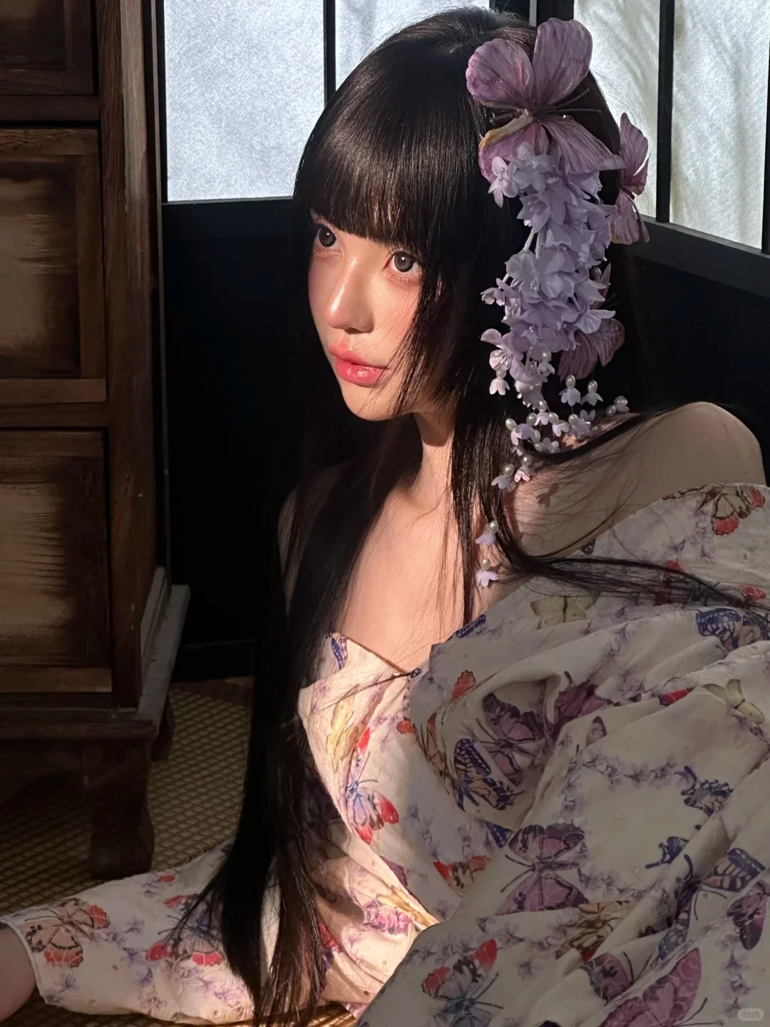 “花开彼岸💜”绝美妖艳的和服｜深圳写真