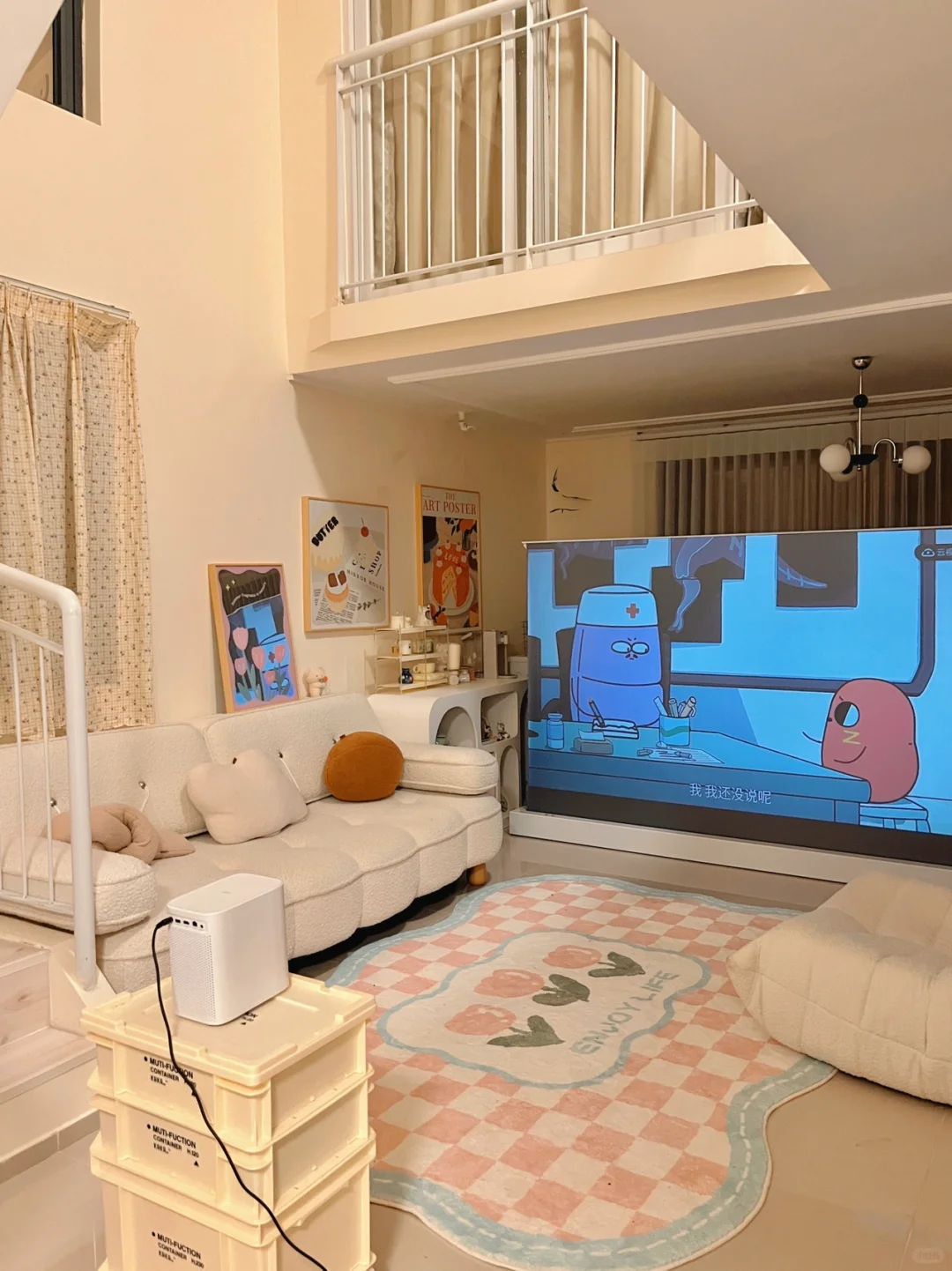 🏠听说这是女孩子都喜欢的loft公寓ฅ́˘ฅ̀