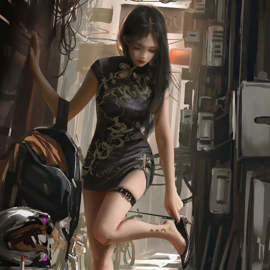 骨感美人