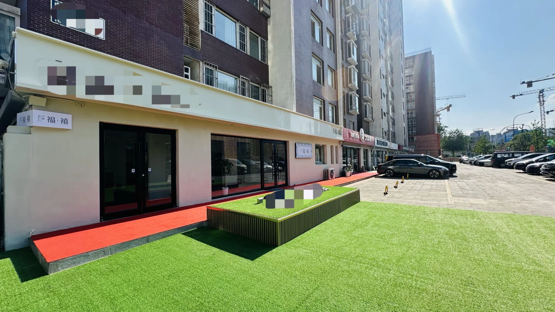 三环金茂府纯一层社区商铺，82平