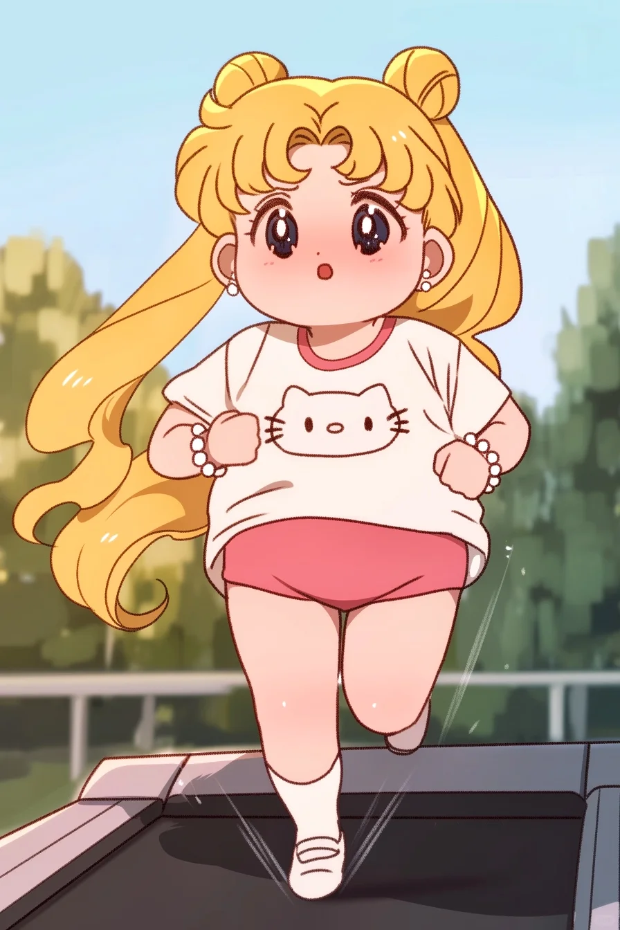🏃🏻‍管住嘴，迈开腿｜美少女战士跑步壁纸