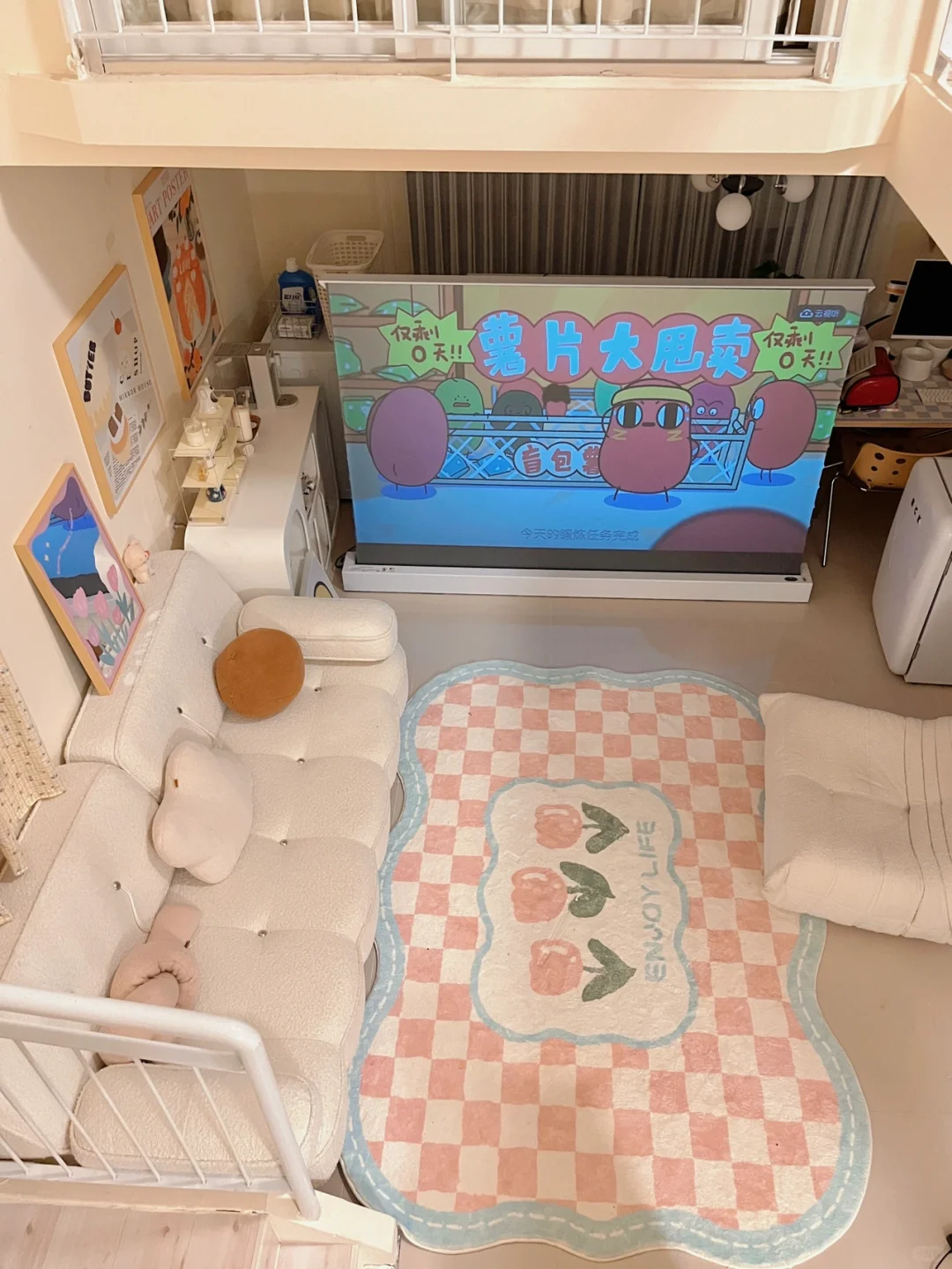 🏠听说这是女孩子都喜欢的loft公寓ฅ́˘ฅ̀