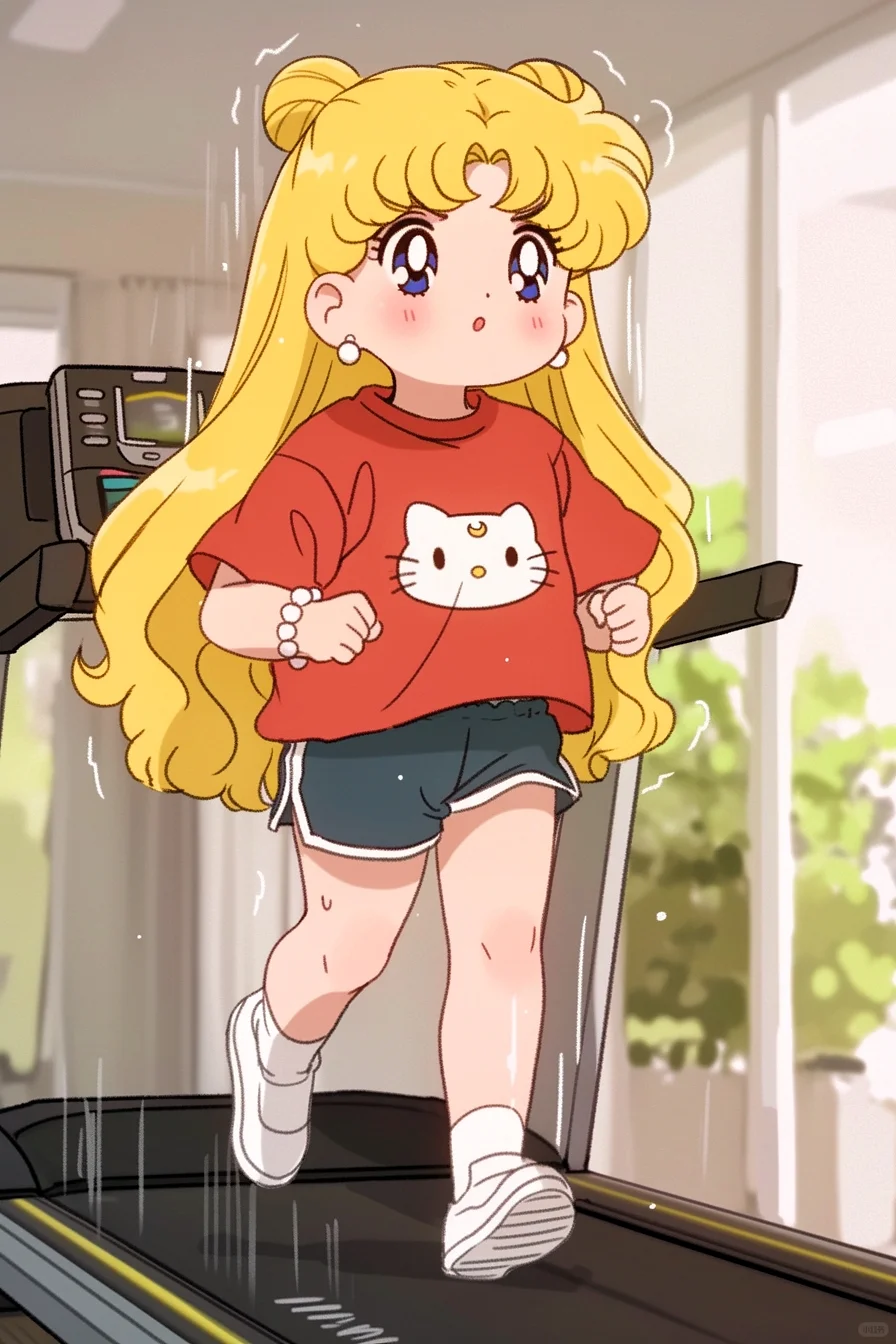 🏃🏻‍管住嘴，迈开腿｜美少女战士跑步壁纸