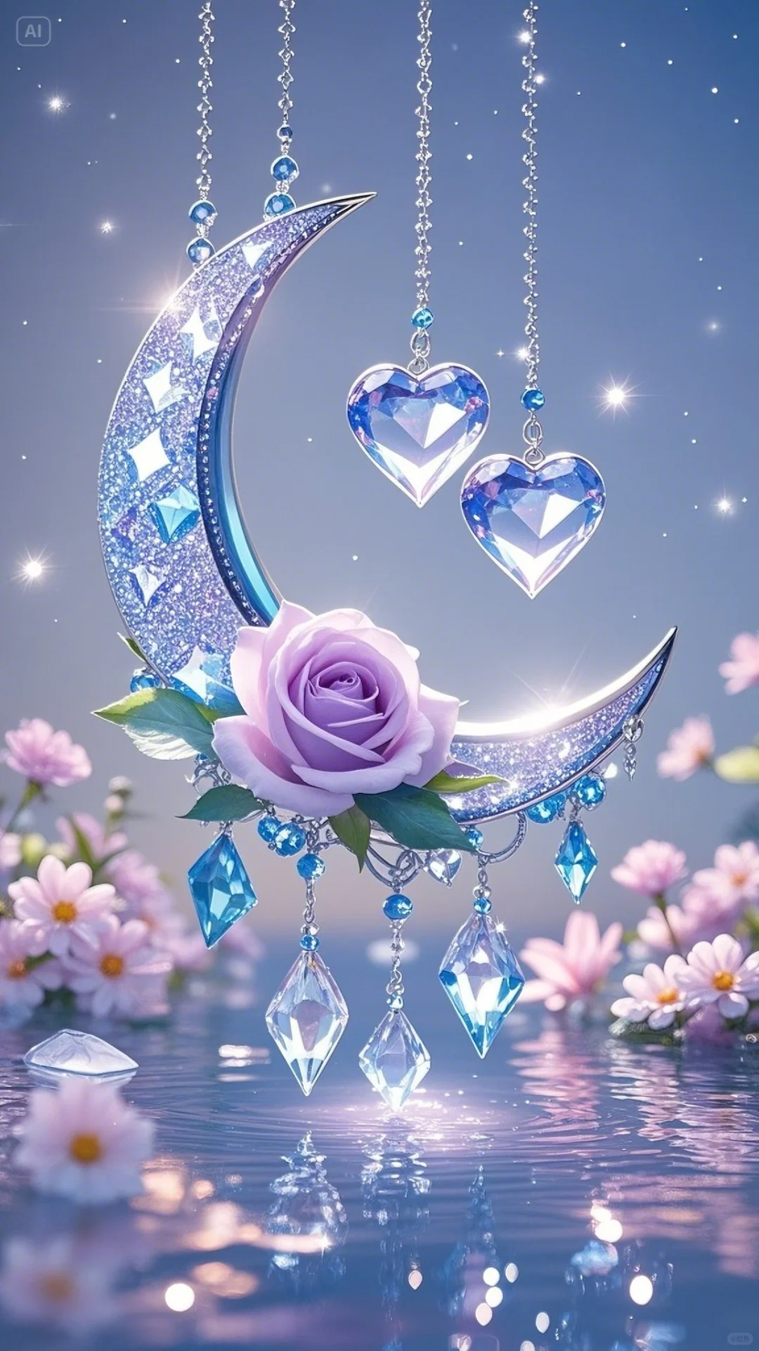 壁纸｜绝绝子！梦中璀璨心月🌙