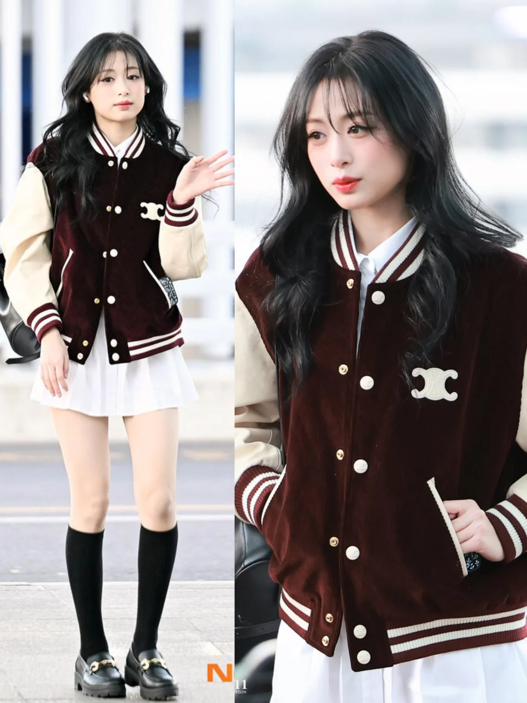 Babymonster今日机场街拍私服，青春美少女！