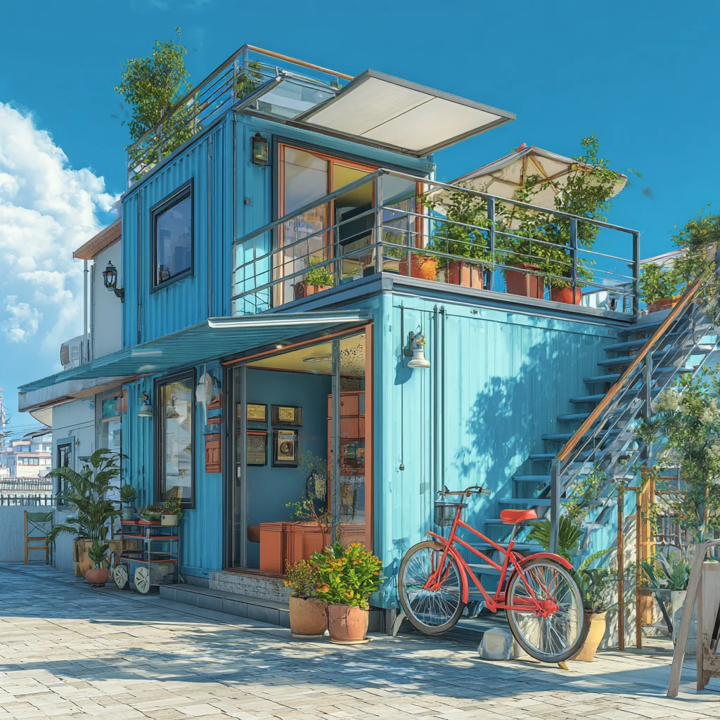哇塞！住进面朝大海的集装箱住宅