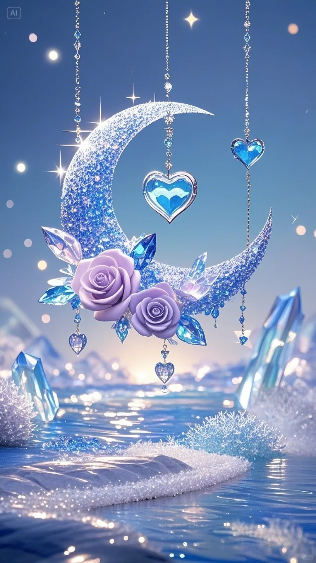 壁纸｜绝绝子！梦中璀璨心月🌙