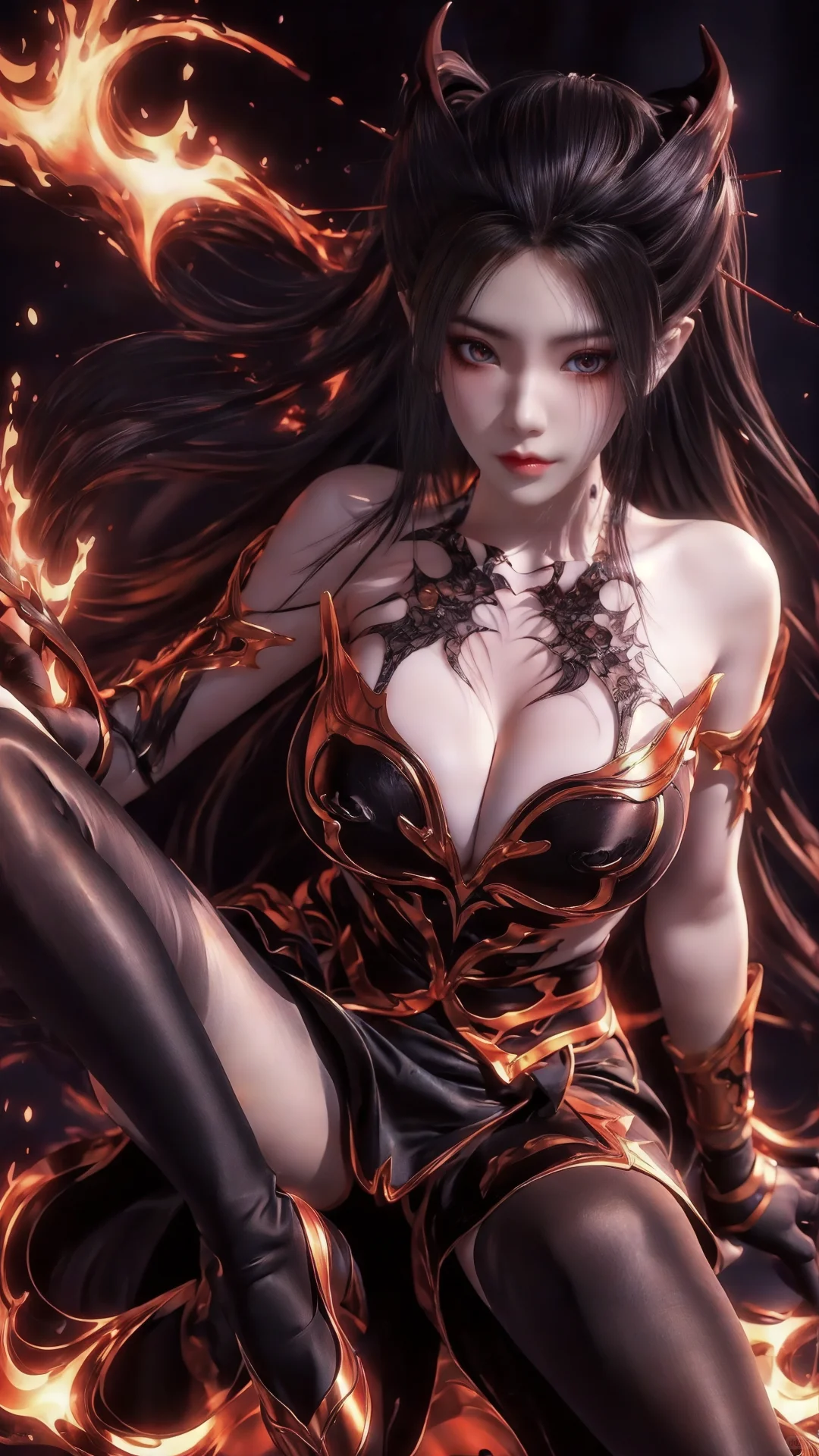 火焰恶魔 壁纸