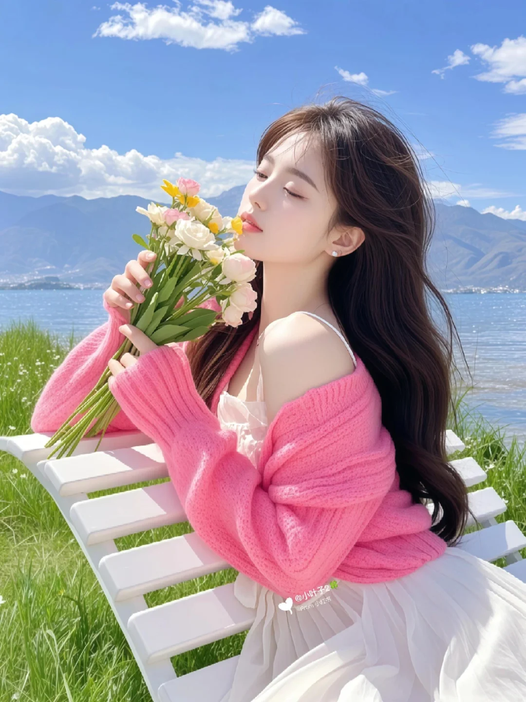 美哒哒的女孩！