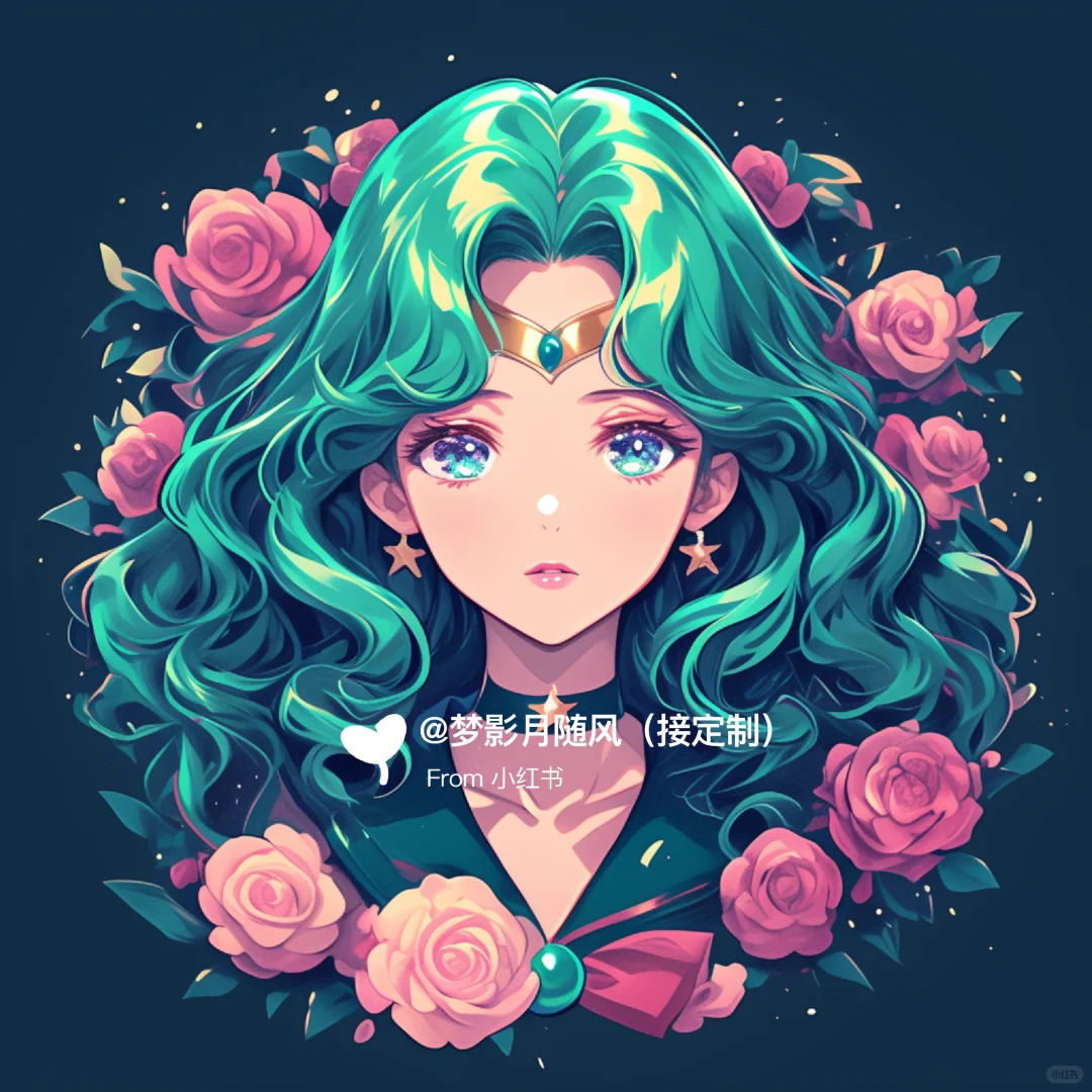 花的心藏在爱里5❣️美少女战士头像