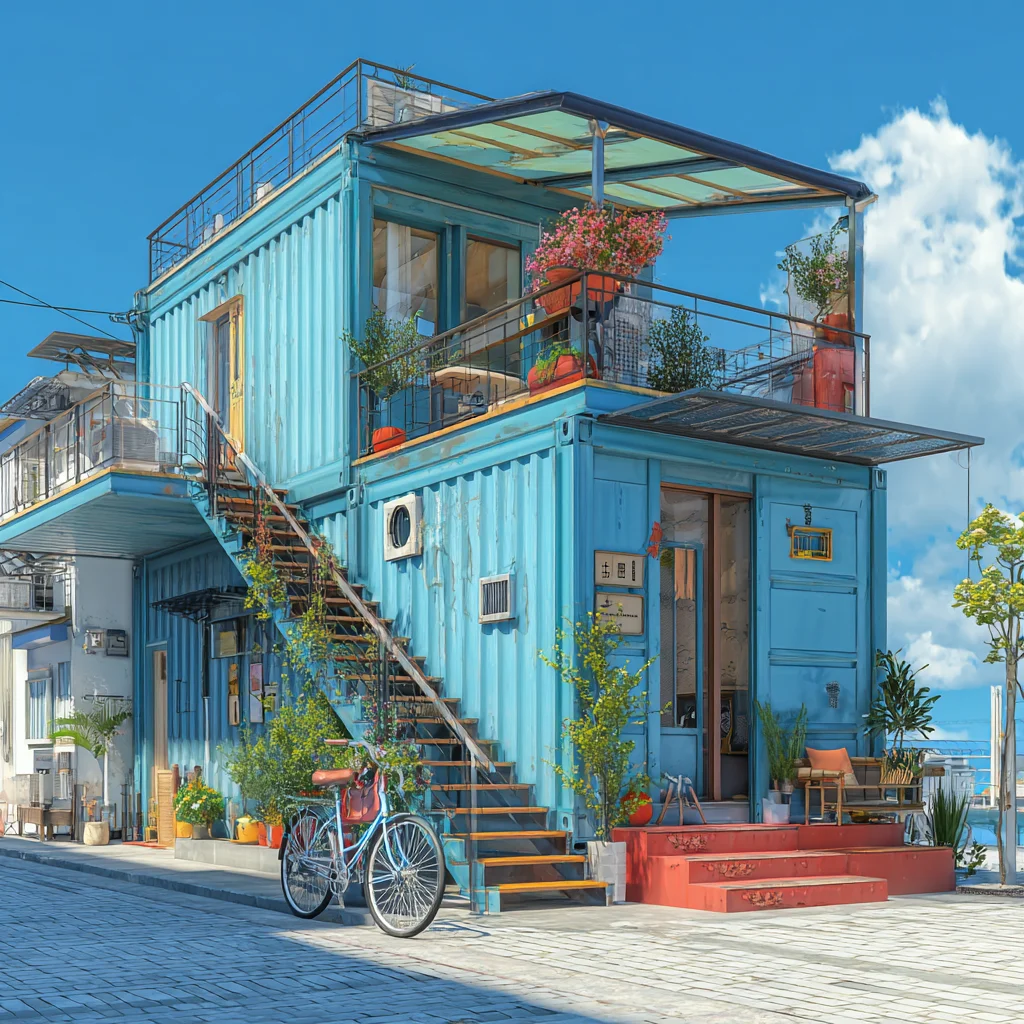 哇塞！住进面朝大海的集装箱住宅