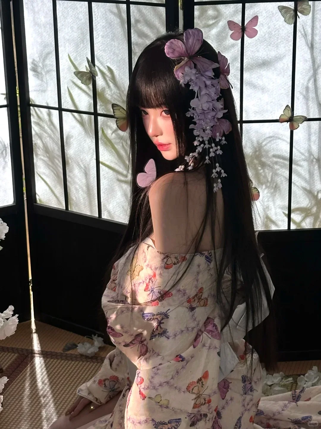 “花开彼岸💜”绝美妖艳的和服｜深圳写真