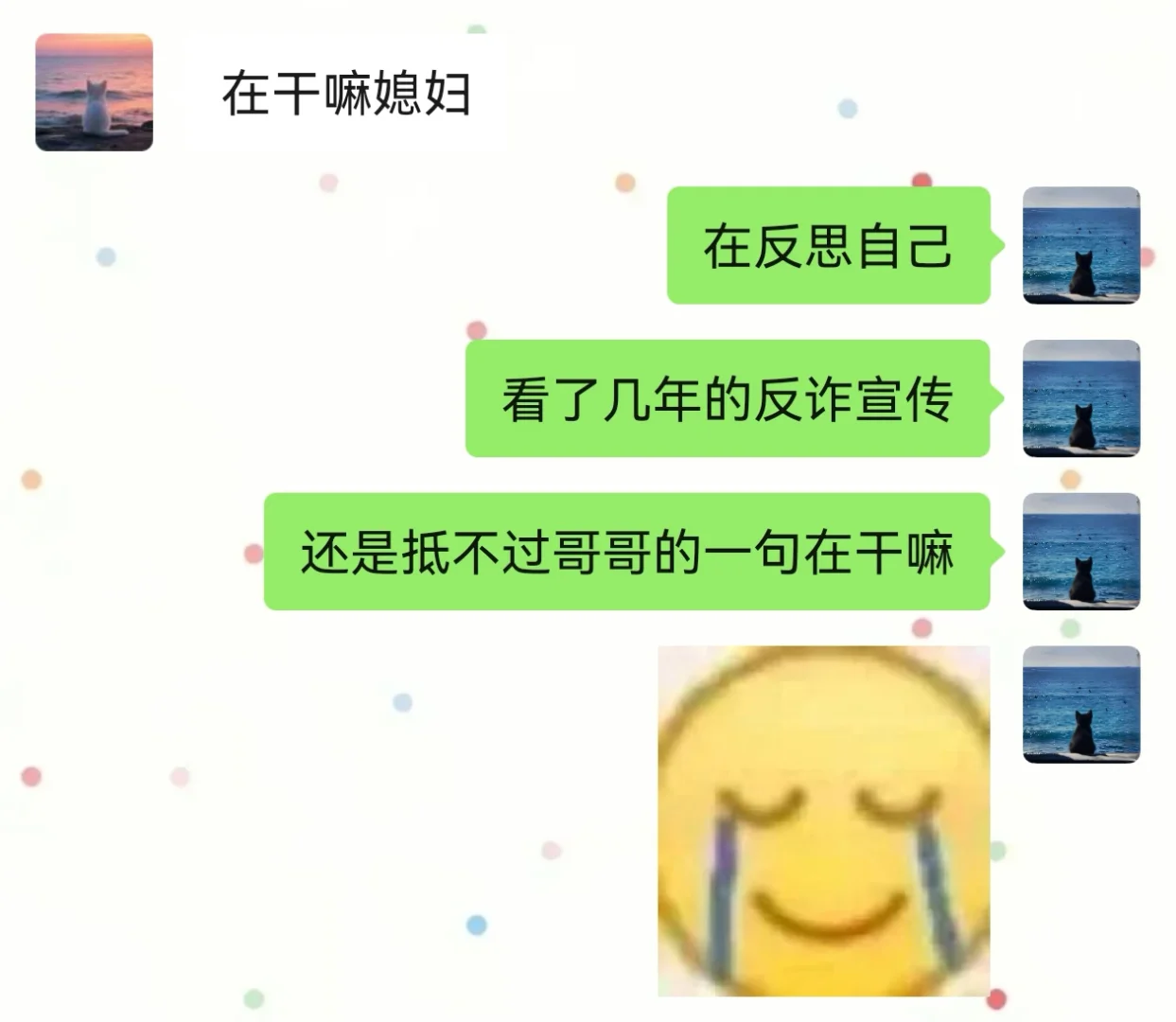 当男朋友问我在干嘛系列