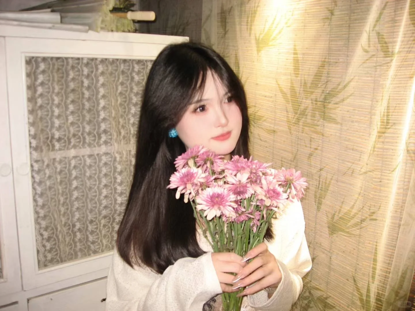 花美人也美