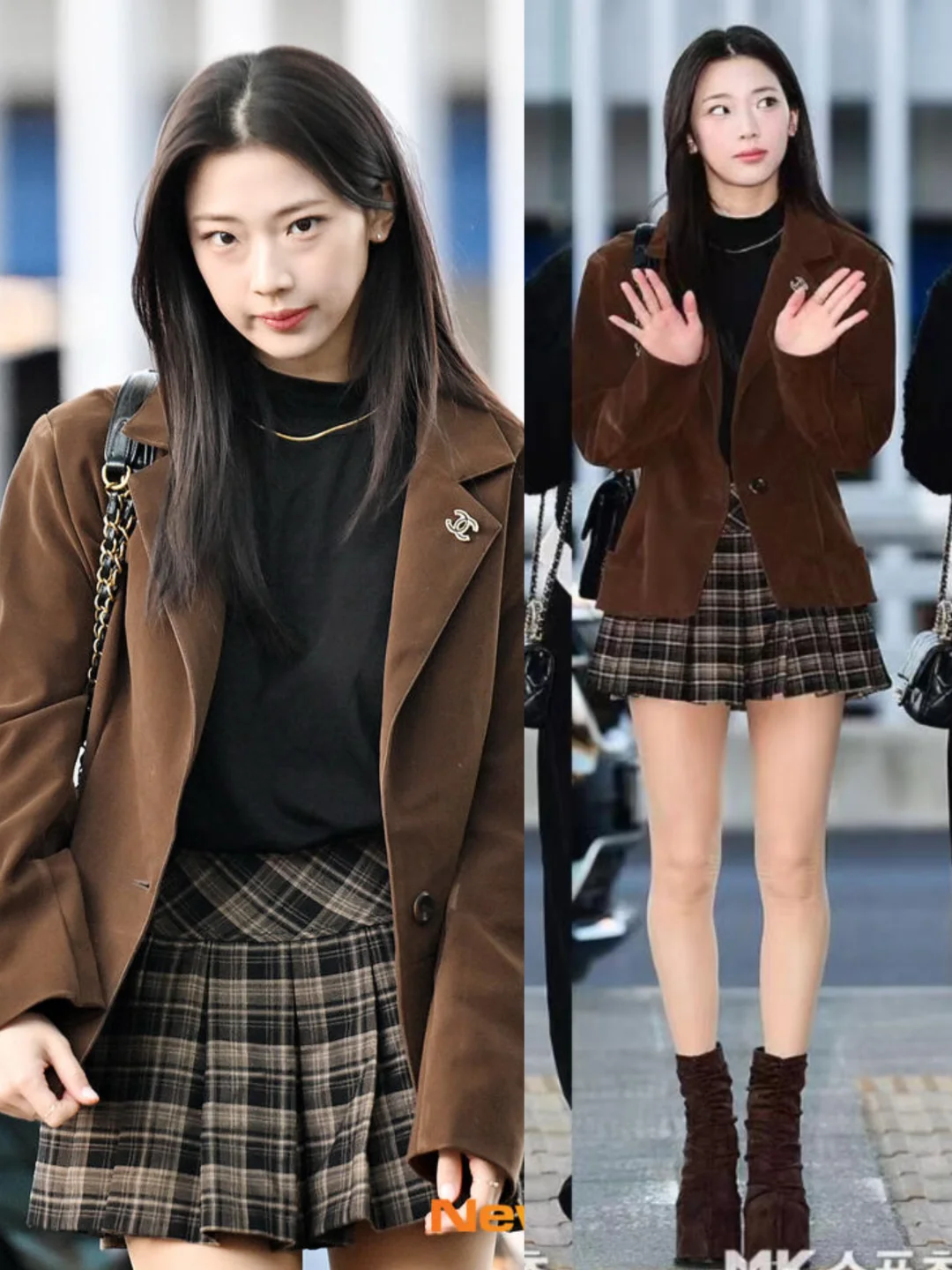 Babymonster今日机场街拍私服，青春美少女！