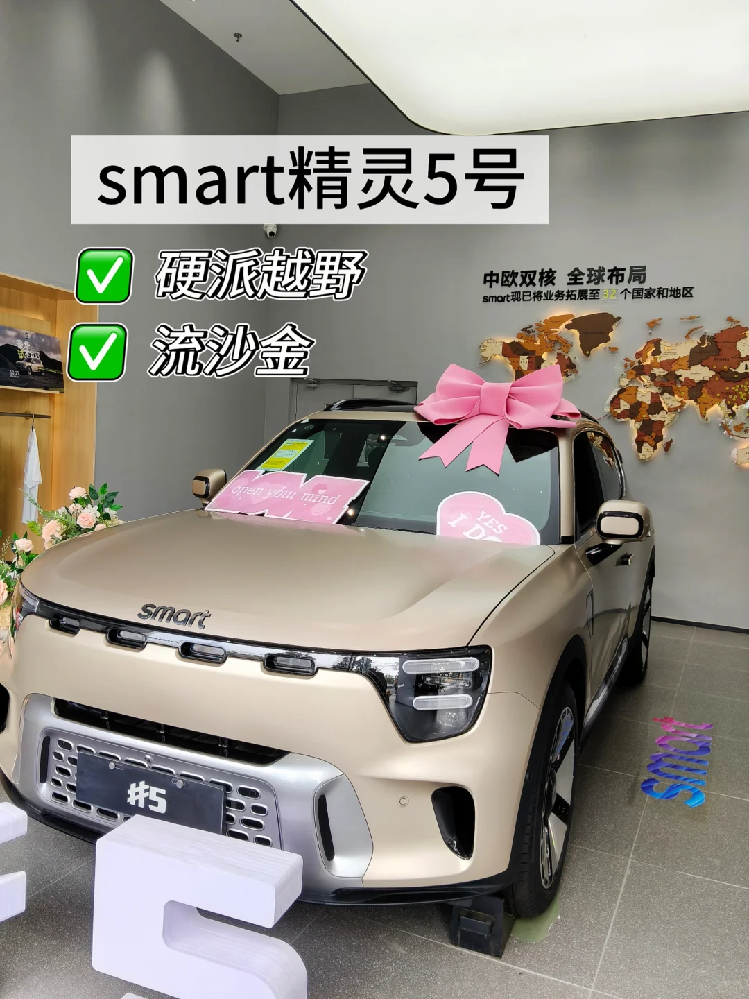 smart#5|流沙金【高颜值&回头率🎉】