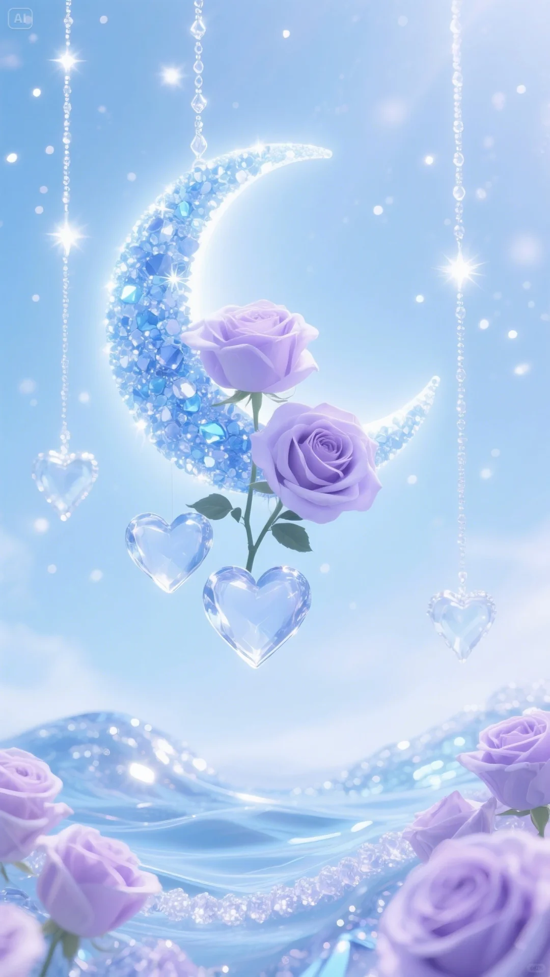 壁纸｜绝绝子！梦中璀璨心月🌙