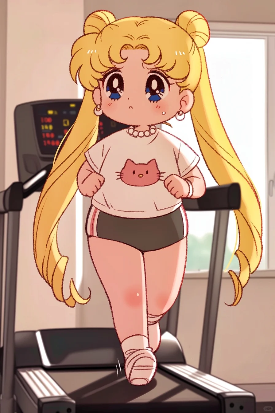 🏃🏻‍管住嘴，迈开腿｜美少女战士跑步壁纸