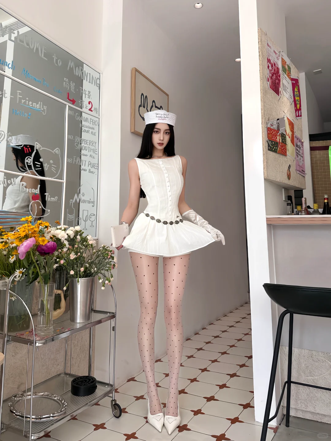 Sorry boys,I only date models