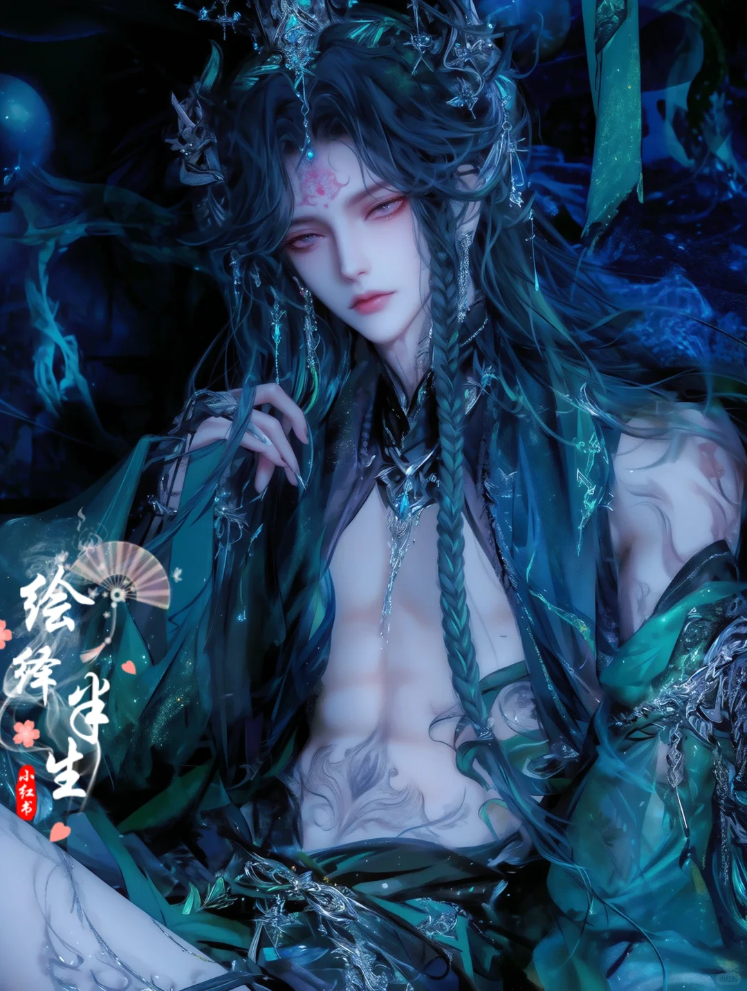 古风·美男丨男身女相，妖魅入骨