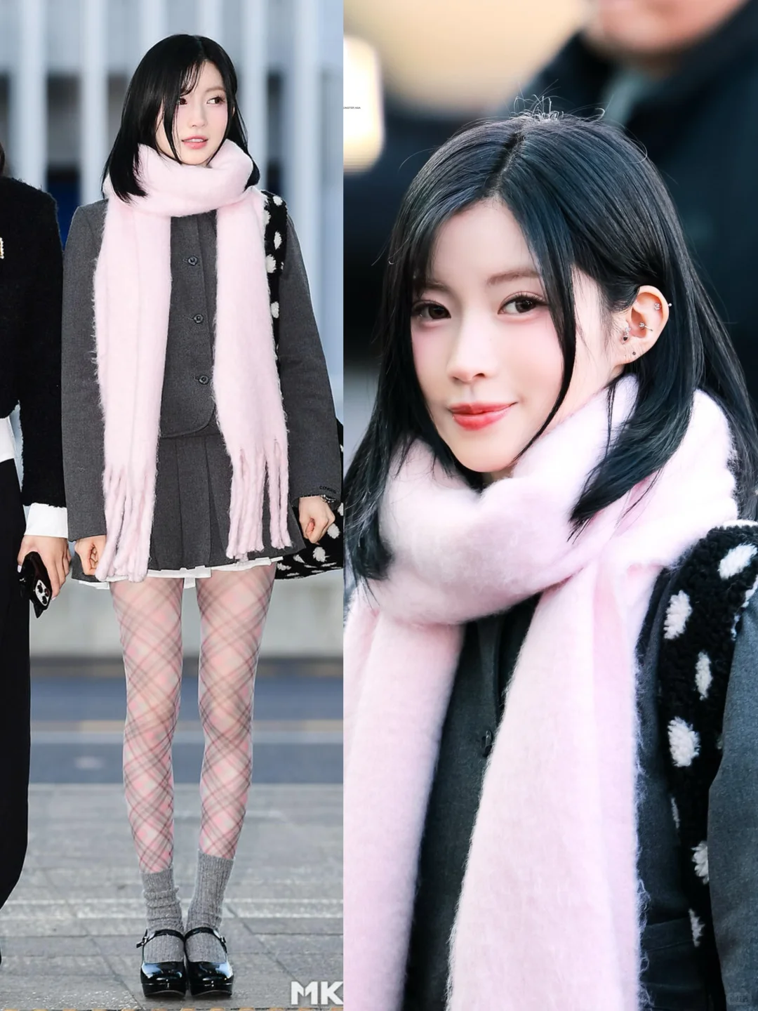 Babymonster今日机场街拍私服，青春美少女！