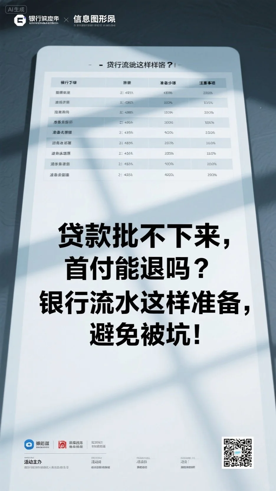 《贷款批不下来，首付能退吗？》