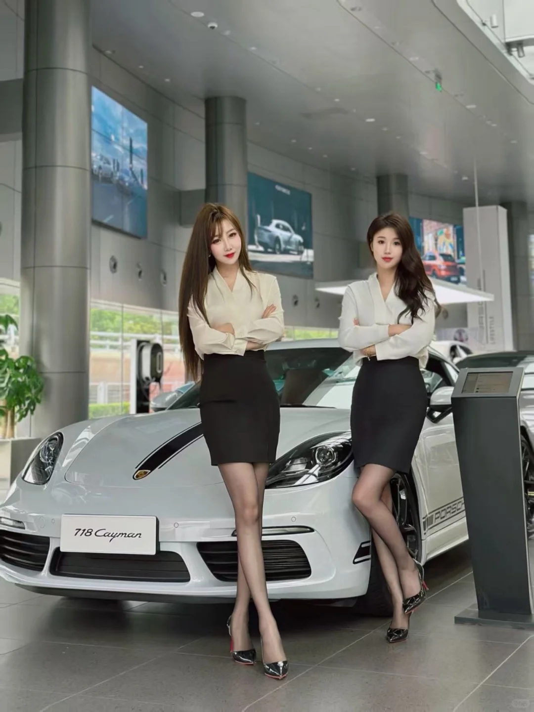 车美人更美porsche