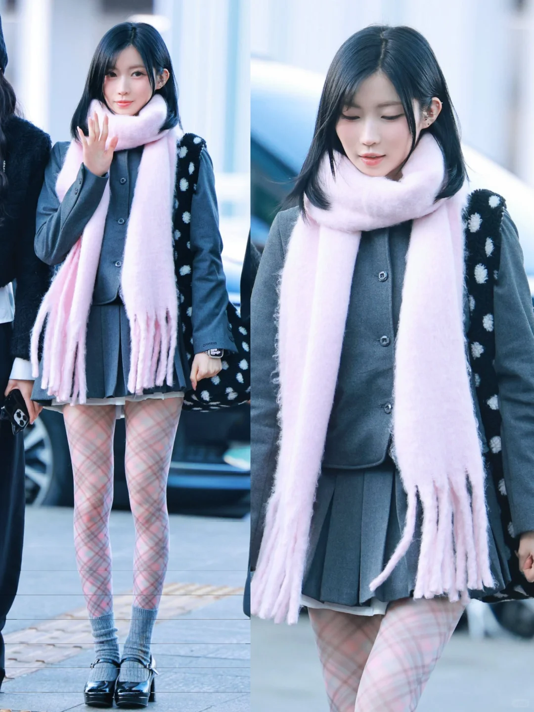 Babymonster今日机场街拍私服，青春美少女！