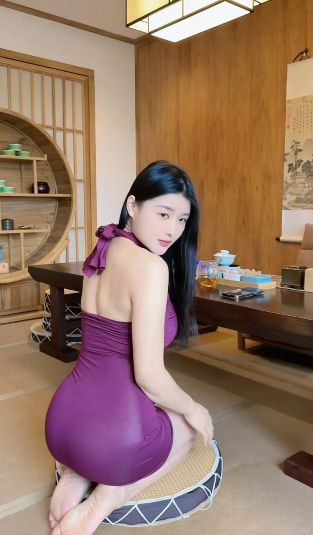 看背面、就心动的少妇