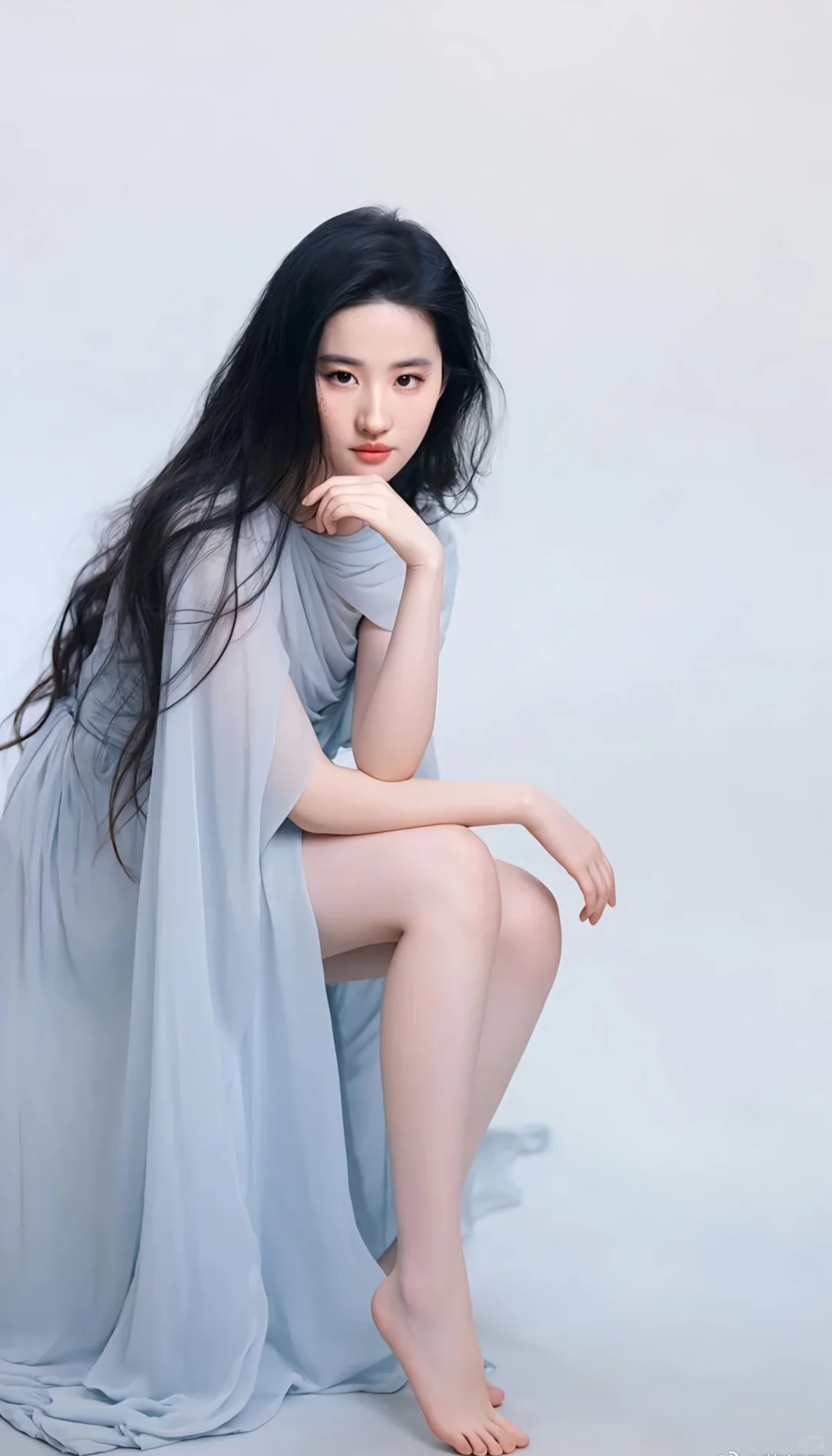 刘亦菲，长腿美人