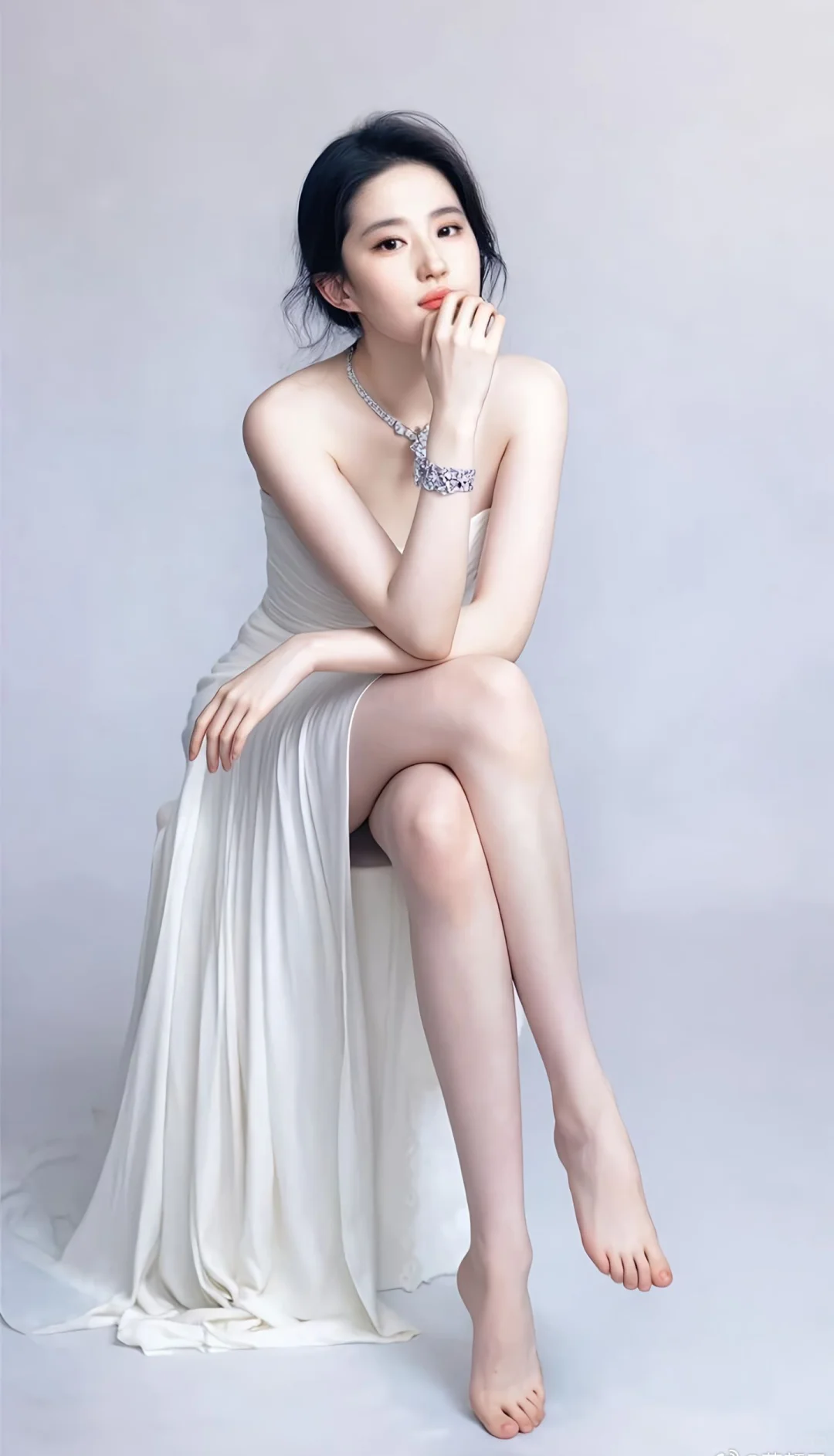 刘亦菲，长腿美人