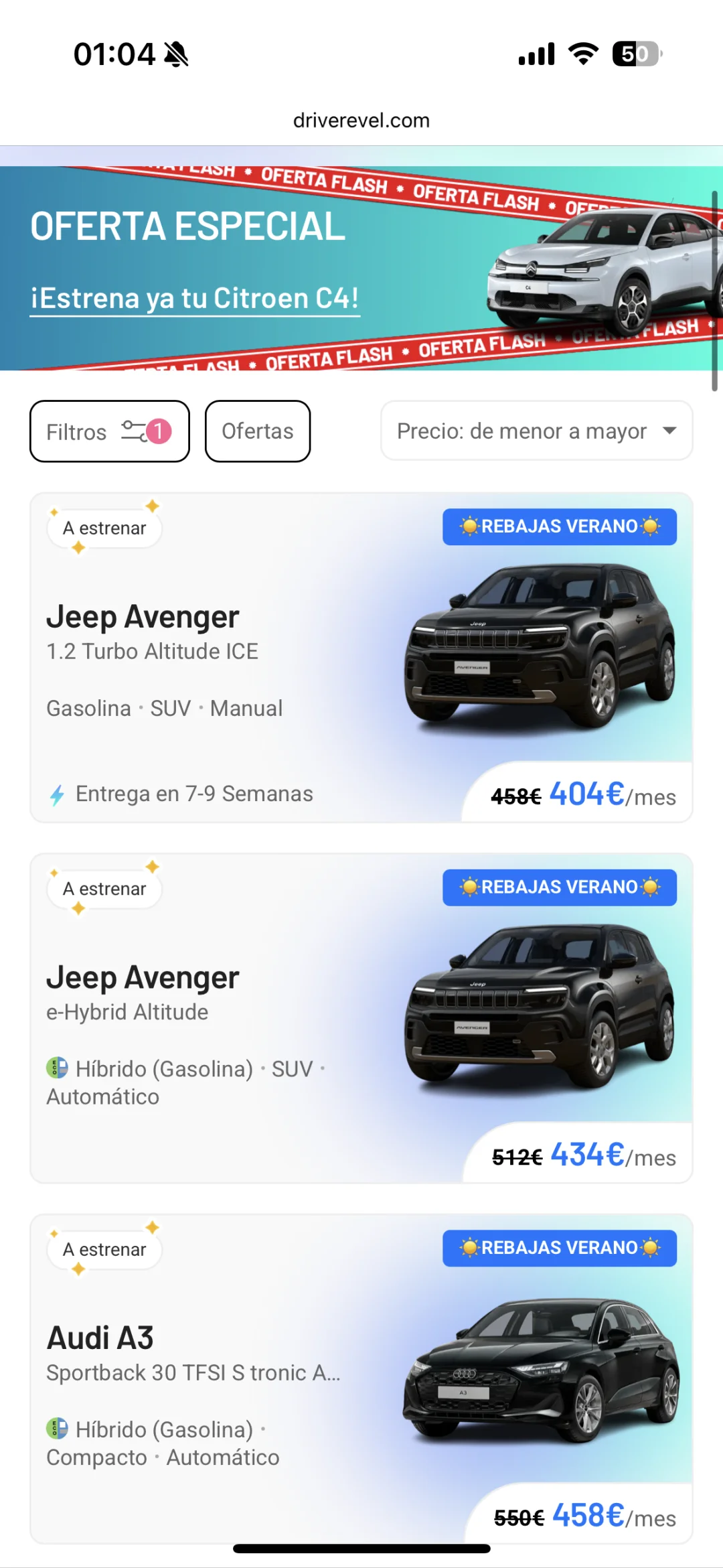 🇪🇸0首付 提新车 还有折扣～