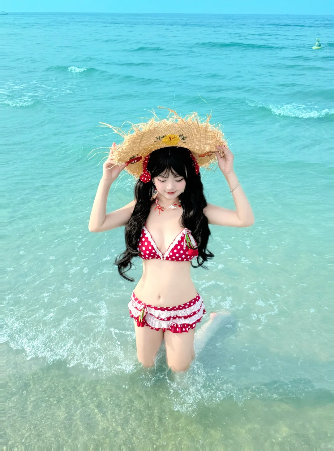 夏天就该泡在海水里🌊