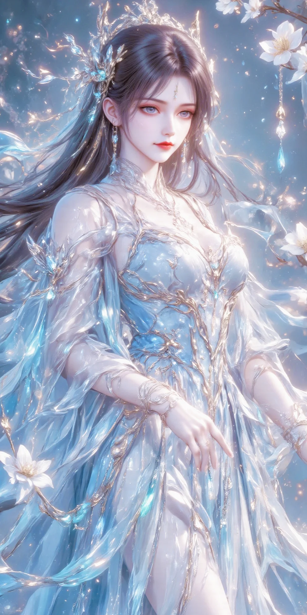 AI插画作品欣赏之唯美系列