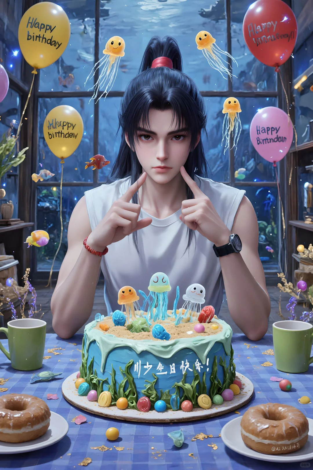 祝川少生日快乐！(可算赶上了)