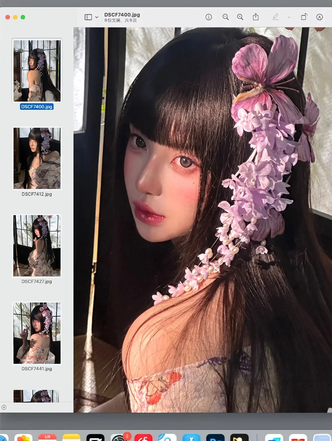 “花开彼岸💜”绝美妖艳的和服｜郑州写真
