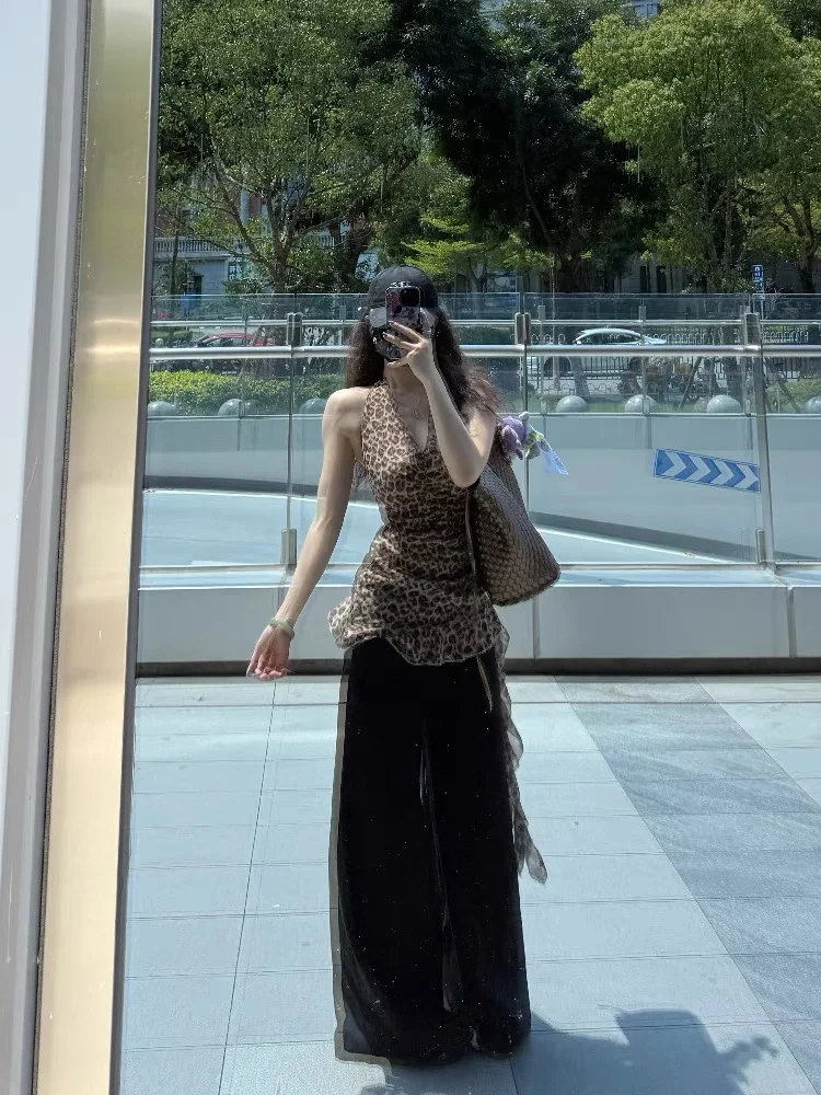 做气质女人~从豹纹挂脖裙开始~
