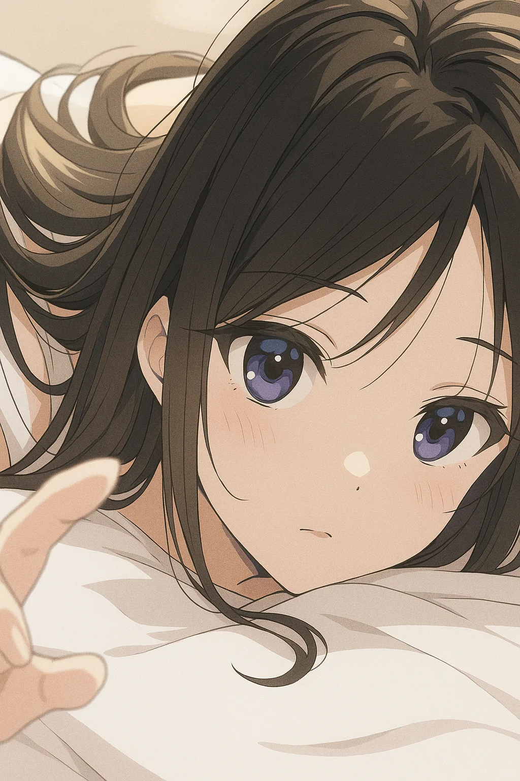 慵懒风动漫美少女，一眼心动