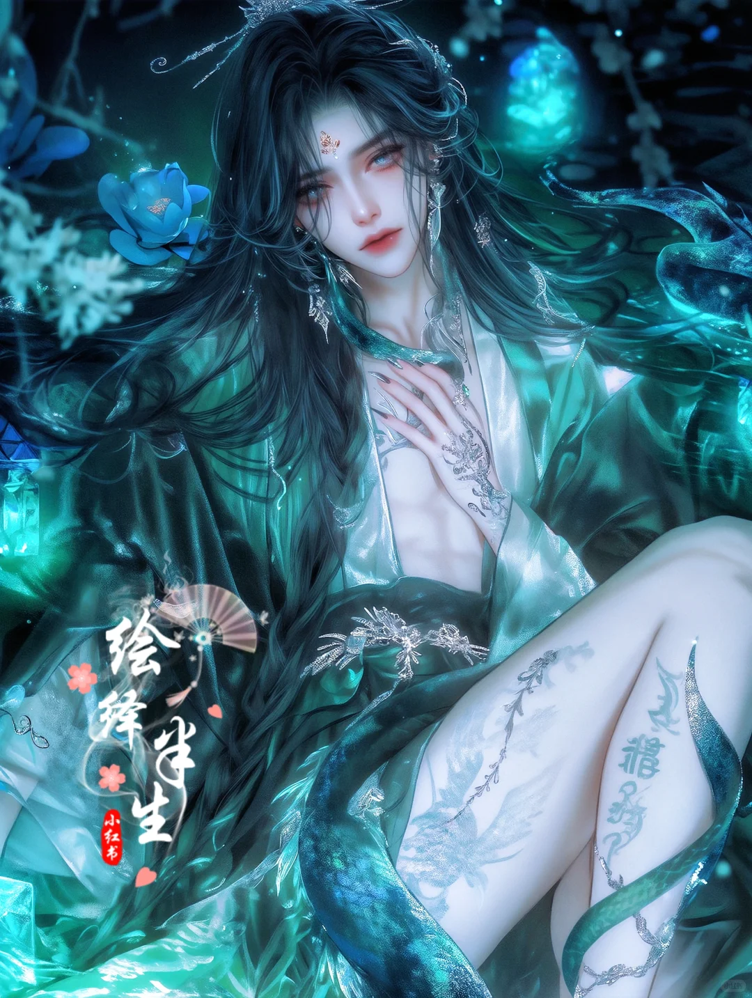 古风·美男丨男身女相，妖魅入骨