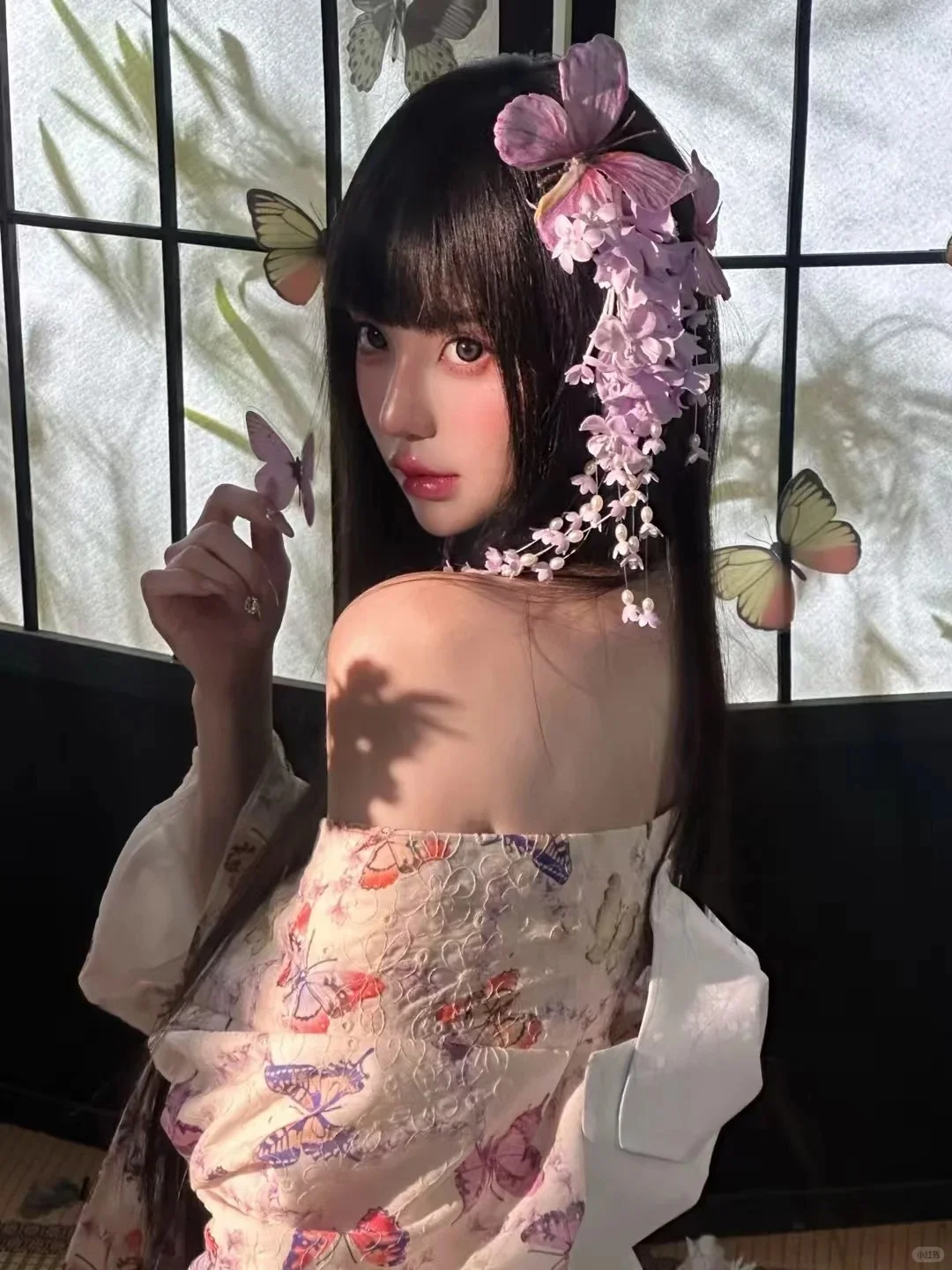 “花开彼岸💜”绝美妖艳的和服｜深圳写真