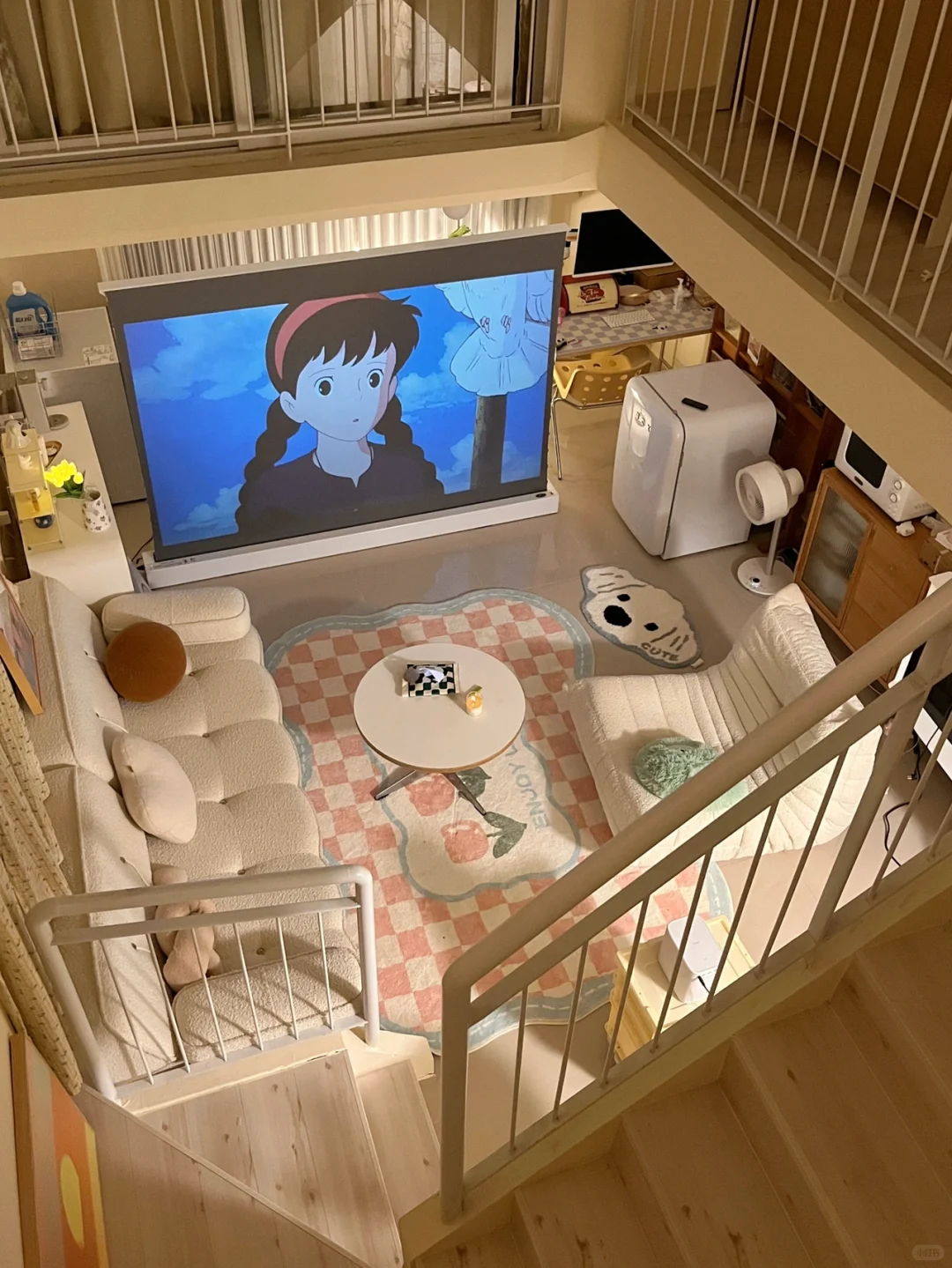 🏠听说这是女孩子都喜欢的loft公寓ฅ́˘ฅ̀