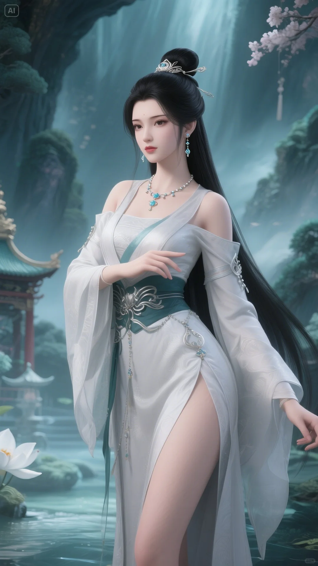 如此美若天仙的女主，谁不爱呢